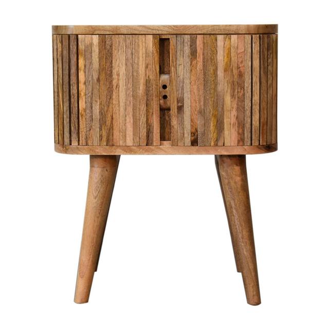 Montenegro 1 Drawer Bedside Table Alpen Home on Productcaster.