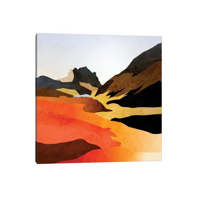 Mountains Landscape Abstract-1PC3 Alpen Home Size: 30.48cm H x 30.48cm W x 1.91cm D on Productcaster.