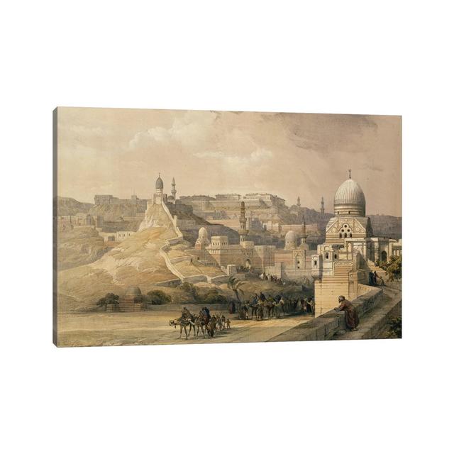 The Citadel Of Cairo, Residence Of Mehmet Ali, From "Egypt And Nubia", Vol.3, 1838 by David Roberts - Wrapped Canvas Painting ClassicLiving Size: 45.7 on Productcaster.