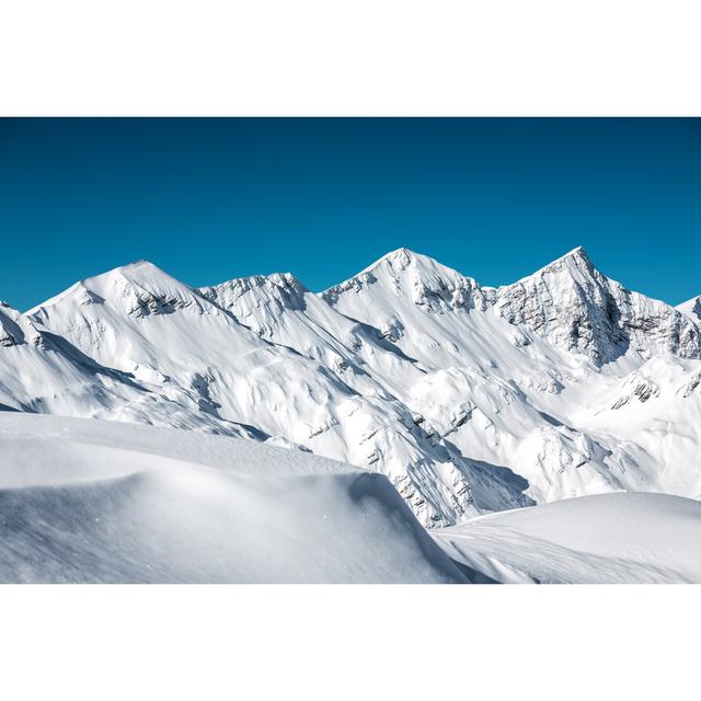 White Mountains by Borchee - No Frame Art Prints on Canvas Alpen Home Size: 20cm H x 30cm W on Productcaster.