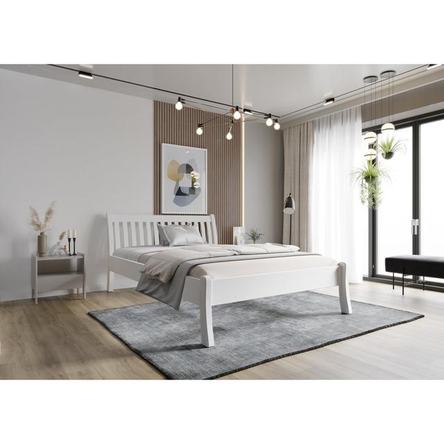 Mardea Tonja White Ophelia & Co. Size: European Kingsize (160 x 200cm), Colour: White Lacquer on Productcaster.