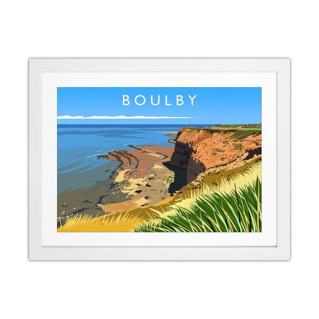 Boulby by Richard O'Neill - Graphic Art Corrigan Studio Format: White Framed, Size: 43.5cm H x 53.5cm W x 3cm D on Productcaster.