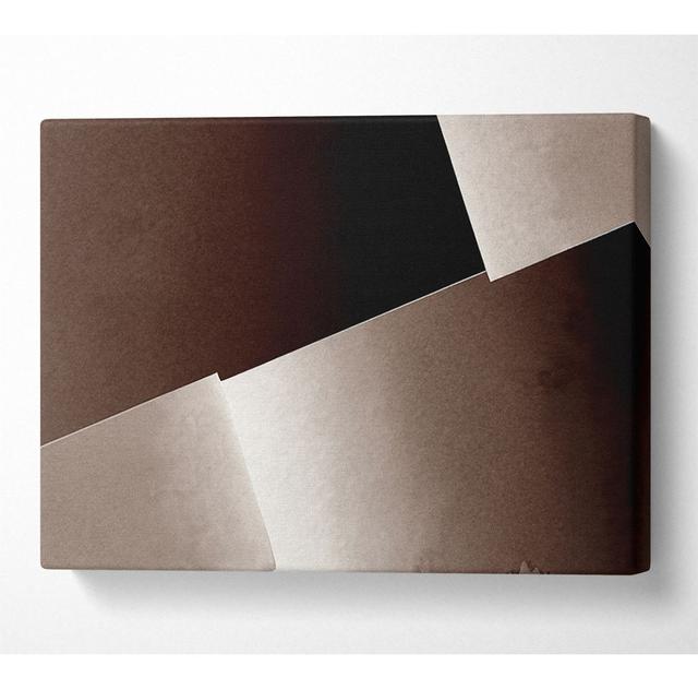 Square On Square - Wrapped Canvas Art Prints Metro Lane Size: 101.6cm H x 142.2cm W x 10cm D on Productcaster.