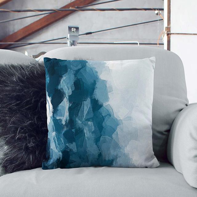 Cloudy Mood Cushion with Filling East Urban Home Size: 40cm H x 40cm W x 15cm D on Productcaster.