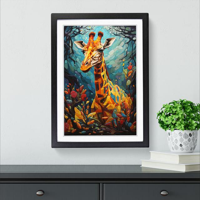 Single Picture Frame Print on Wood World Menagerie Format: Black, Size: 46cm H x 34cm W x 2cm D on Productcaster.