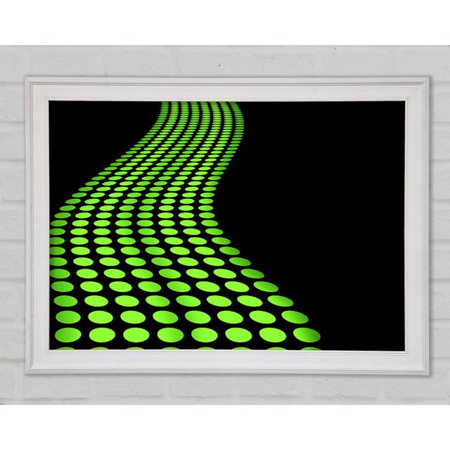 The Green - Single Picture Frame Art Prints Metro Lane Size: 21cm H x 29.7cm W x 1.5cm D on Productcaster.