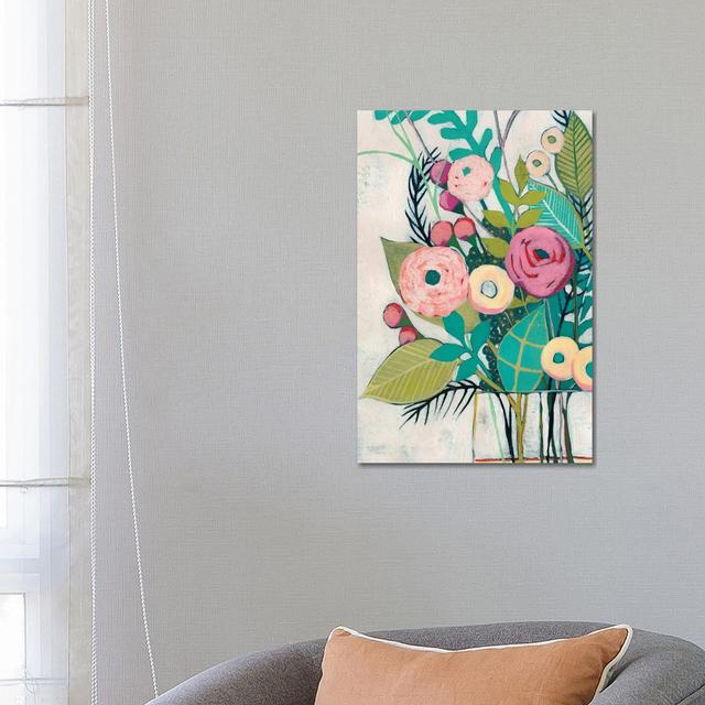 Soft Spring Bouquet II by Grace Popp - Gallery-Wrapped Canvas Giclée on Canvas Lark Manor Format: No Frame, Size: 66.04cm H x 45.72cm W x 1.905cm D on Productcaster.