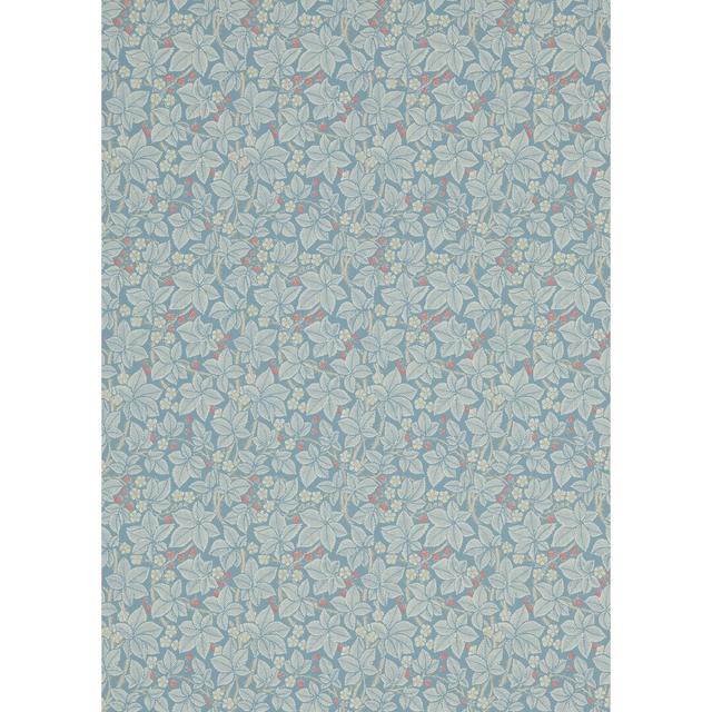 Tapete 10,05 m x 68,6 cm Morris & Co Farbe: Hellblau on Productcaster.