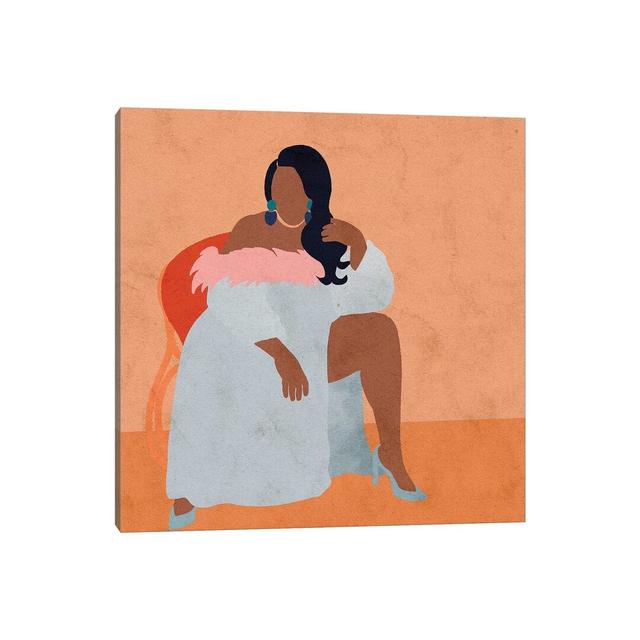 Lizzo by Reyna Noriega - Print on Canvas 17 Stories Size: 93.98cm H x 93.98cm W x 1.91cm D, Format: Wrapped Canvas on Productcaster.