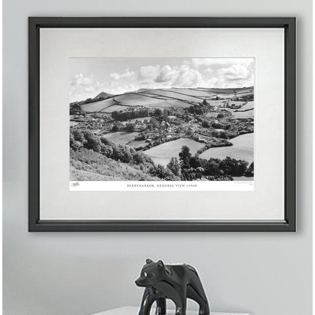 'Berrynarbor, General View C1960' - Picture Frame Photograph Print on Paper The Francis Frith Collection Size: 40cm H x 50cm W x 2.3cm D on Productcaster.