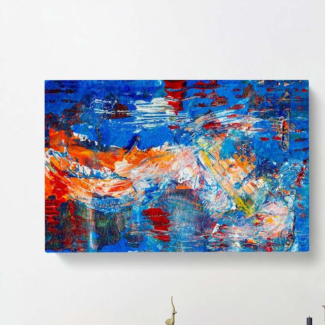 Abstract Art Painting Vol.118 by S.Johnson - Wrapped Canvas Painting East Urban Home Size: 35cm H x 50cm W x 3cm D on Productcaster.