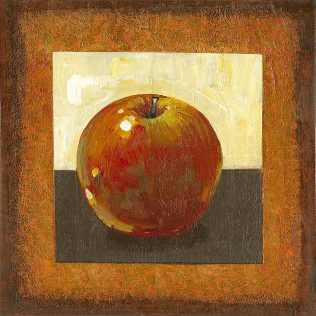 Gilded Fruit II by Timothy O' Toole - Wrapped Canvas Painting August Grove Size: 30cm H x 30cm W x 3.8cm D on Productcaster.