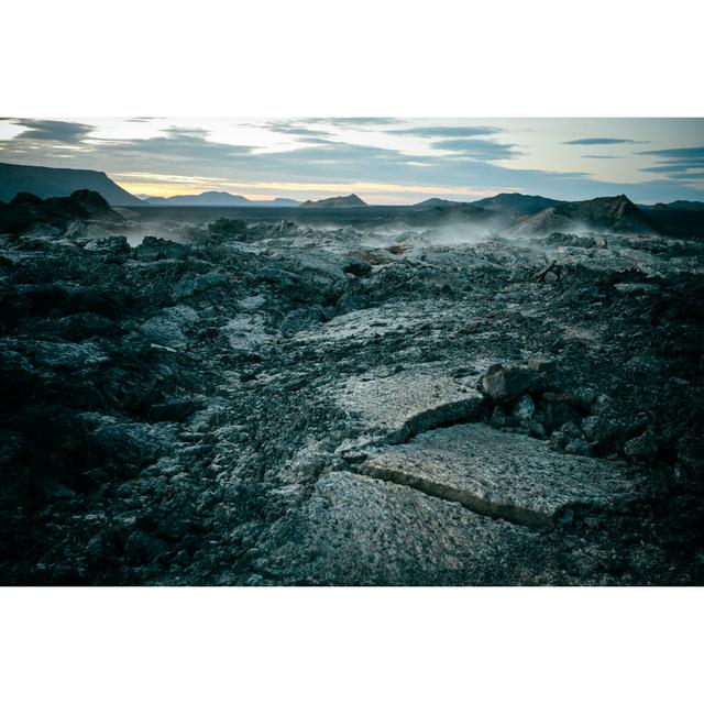 Lava FieldLeirhnjÃokur Iceland by Urbancow - No Frame Art Prints on Canvas Alpen Home Size: 61cm H x 91cm W on Productcaster.