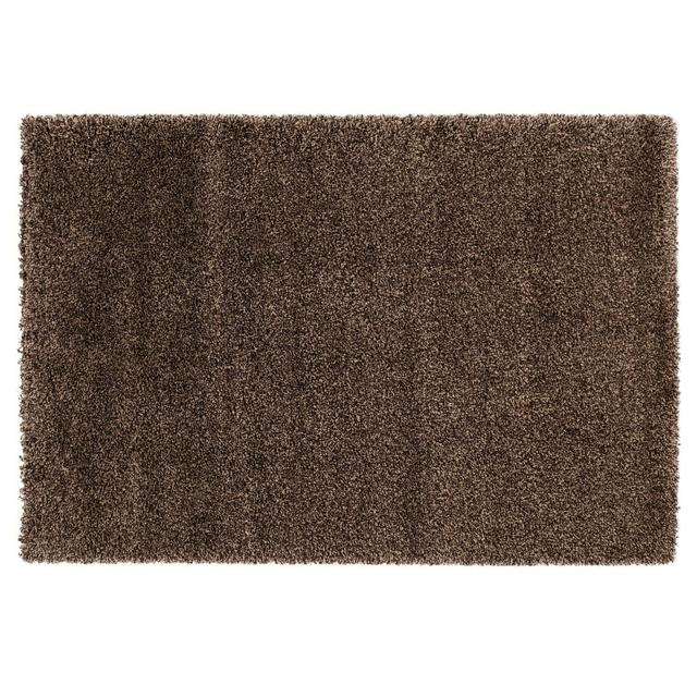 Lobby Shag Brown Rug House Additions Rug Size: Round 150cm diameter on Productcaster.