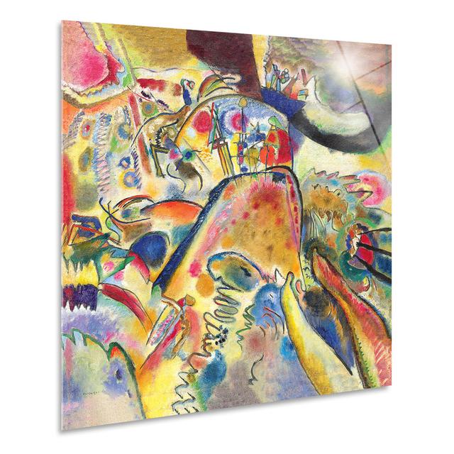 Vassily Kandinsky-Small pleasures-Horizontal Ivy Bronx Format: Plastic/Acrylic, Size: 70cm H x 70cm W on Productcaster.