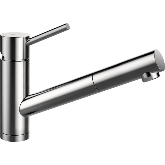 Schock Single Lever Monobloc Tap SCHOCK Finish: Stainless Steel on Productcaster.