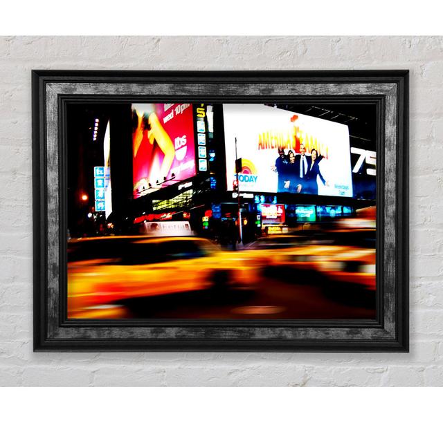 New York City Rush Hour - Einzelne Bilderrahmen Kunstdrucke Bright Star Größe: 84,1 cm H x 142,2 cm B x 8 cm T on Productcaster.