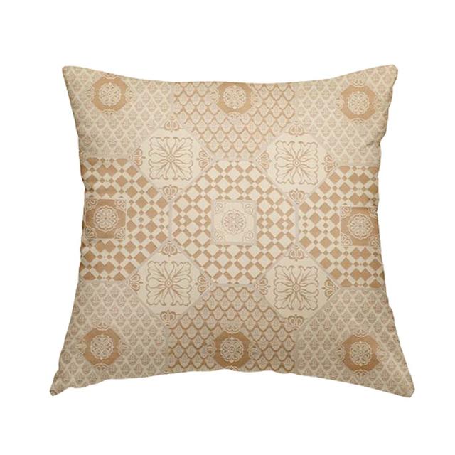 Mooney Patchwork Square Throw Cushion Marlow Home Co. Size: 55 x 55 cm on Productcaster.