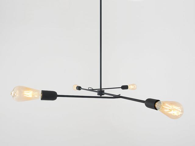 Triso 4 - Light Novelty Pendant Customform Finish: Black on Productcaster.