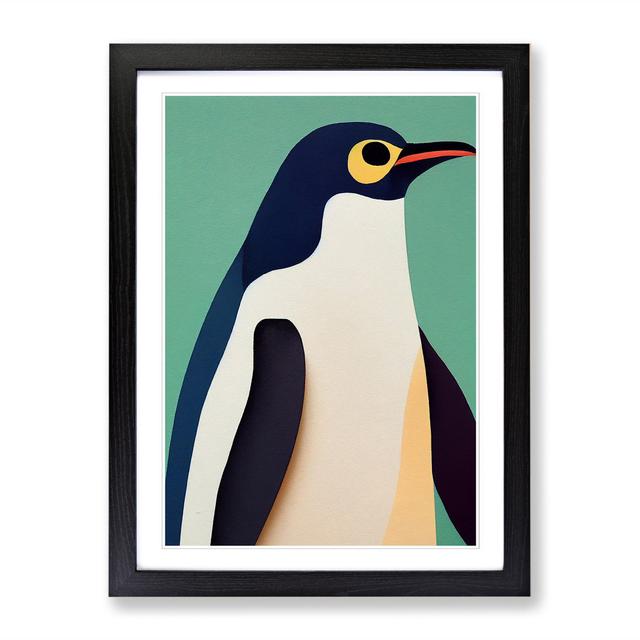 Penguin Contemporary Vol.4 - Print ClassicLiving Size: 64cm H x 46cm W x 2cm D, Frame Option: Oak on Productcaster.