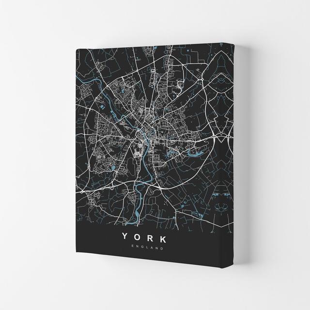 York III - Wrapped Graphic Art Print on Canvas Borough Wharf Format: Wrapped Canvas, Size: 59.4cm H x 42cm W x 4cm D on Productcaster.