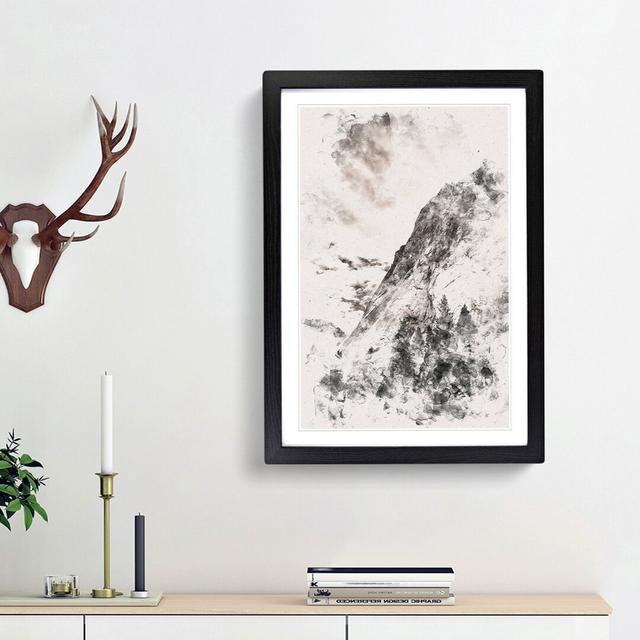 Magnitude of Yosemite - Picture Frame Painting Print East Urban Home Frame Option: Black Framed, Size: 87cm H x 62cm W x 2cm D on Productcaster.