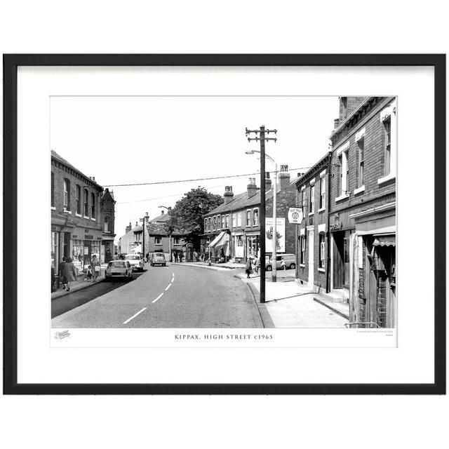 'Kippax, High Street C1965' - Picture Frame Photograph Print on Paper The Francis Frith Collection Size: 28cm H x 36cm W x 2.3cm D on Productcaster.