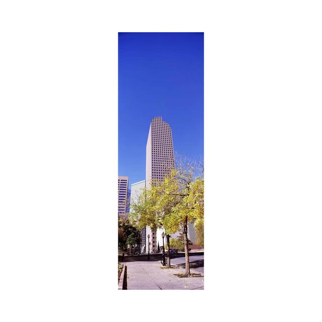 Mailbox Building in a City, Wells Fargo Center, Denver, Colorado, USA by Panoramic Images - Wrapped Canvas Panoramic Photograph Latitude Run Size: 152 on Productcaster.