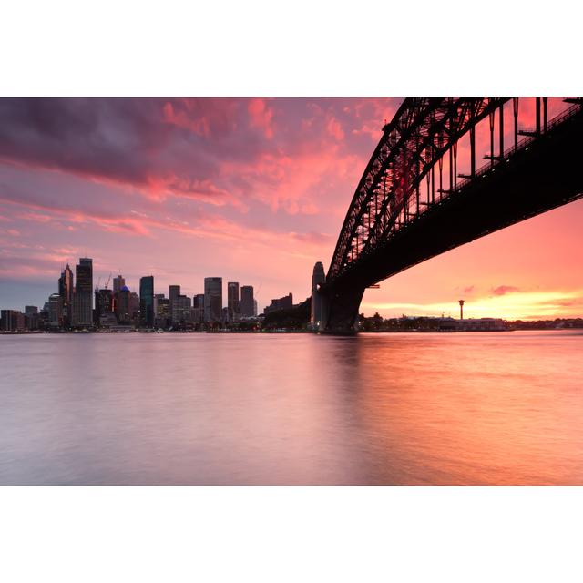 Sydney Harbour Bridge by Gordonbell - Wrapped Canvas Photograph 17 Stories Size: 51cm H x 76cm W on Productcaster.