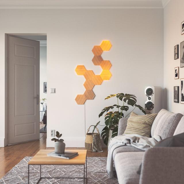 Elements 20" LED Lighted Art Glass Novelty Light Nanoleaf on Productcaster.