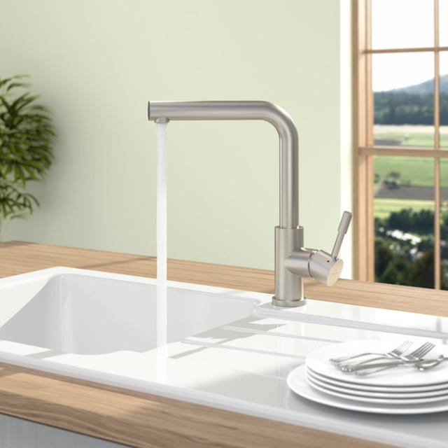 Single Handle Deck Mounted Kitchen Sink Mixer Villeroy & Boch on Productcaster.