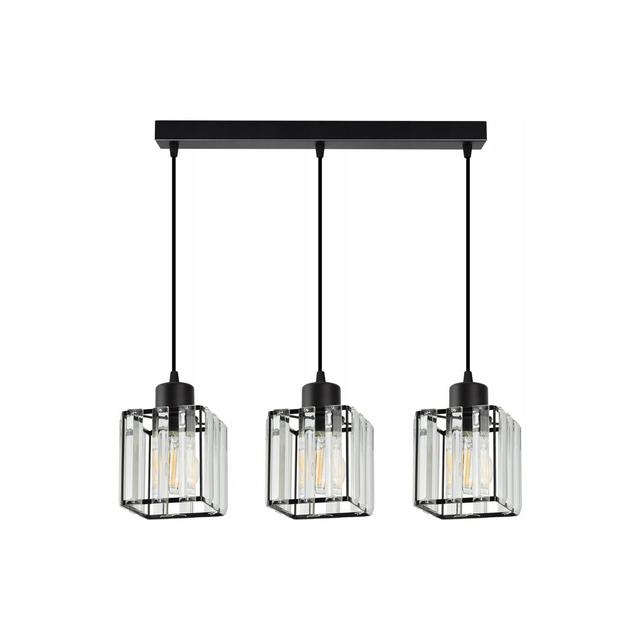 Darshay 3-Light Square Pendant Ebern Designs on Productcaster.