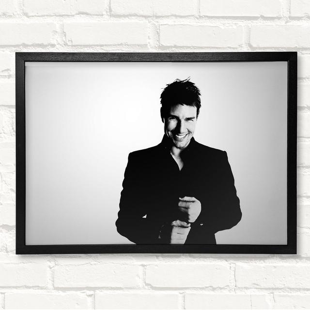 Tom Cruise - Closed Corner Frame Art Prints on Wood Latitude Run Size: 29.7cm H x 42cm W on Productcaster.