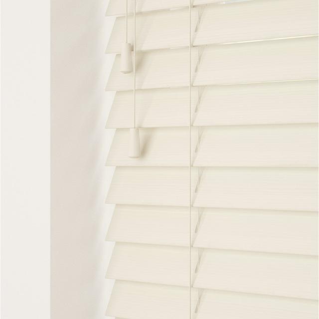 Semi-Sheer Venetian Blind Symple Stuff Finish: Misty White, Size: 130 cm L x 80 cm W on Productcaster.