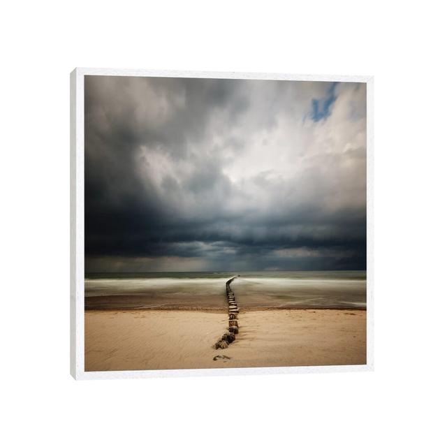 S by Piotr Krol - Photograph on Canvas Highland Dunes Size: 45.72cm H x 45.72cm W x 3.81cm D, Format: White Floater Framed on Productcaster.