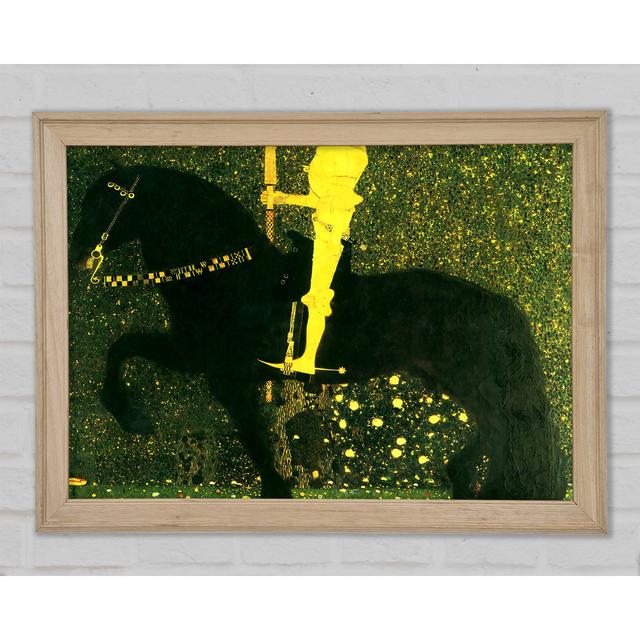 The Life Of A Struggle The Golden Knights by Klimt - Single Picture Frame Art Prints Rosalind Wheeler Size: 29.7cm H x 42cm W x 1.5cm D on Productcaster.