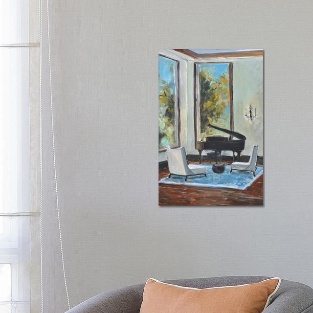 Sitting Room by Allayn Stevens - Wrapped Canvas Print Rosalind Wheeler Size: 66.04cm H x 45.72cm W x 3.81cm D on Productcaster.