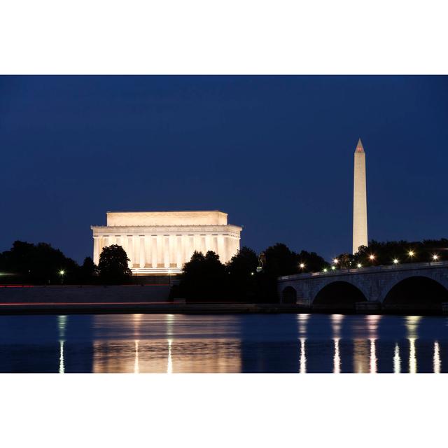 Washington, Dc Landmarks - Wrapped Canvas Photograph 17 Stories Size: 51cm H x 76cm W x 3.8cm D on Productcaster.