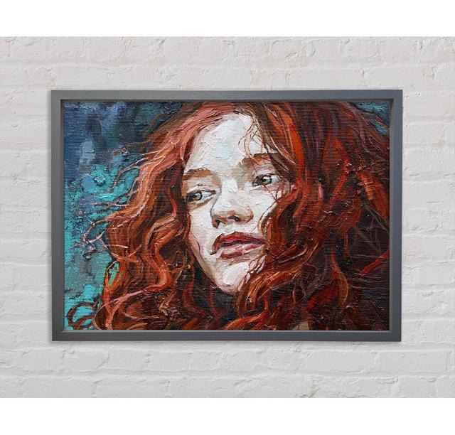 Redhead Stare Framed Print Bright Star Size: 84.1cm H x 118.9cm W x 3.3cm D on Productcaster.