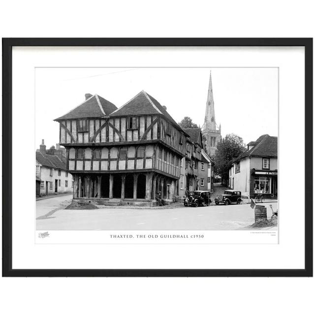 'Thaxted, the Old Guildhall C1950' by Francis Frith - Picture Frame Photograph Print on Paper The Francis Frith Collection Size: 40cm H x 50cm W x 2.3 on Productcaster.