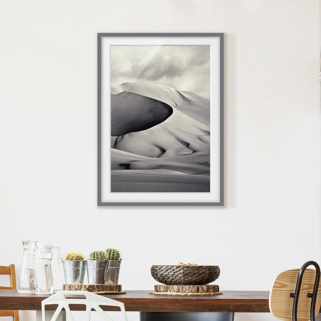 South of the Sahara Framed Photographic Art Print East Urban Home Frame Options: Matt grey, Size: 55 cm H x 40 cm W on Productcaster.