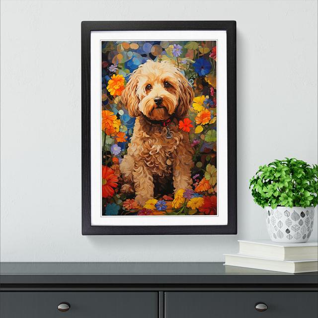 Cockapoo Informel No.2 Marlow Home Co. Format: Black Framed, Size: 64cm H x 46cm W on Productcaster.