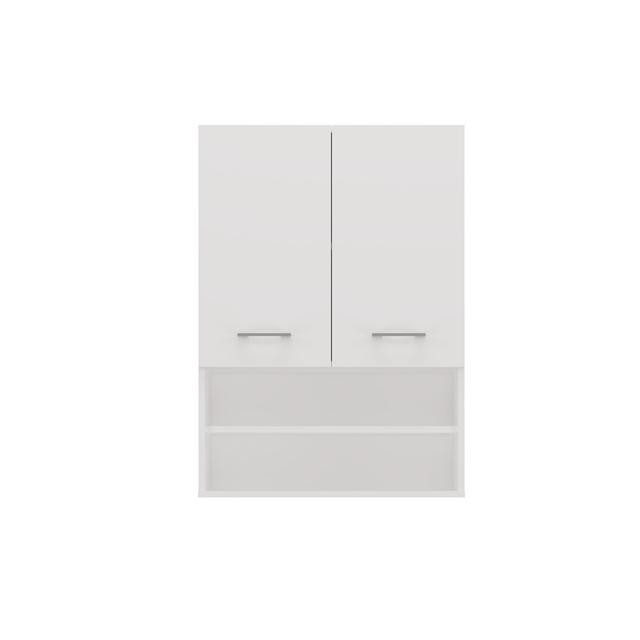 Hilkowski Cm W x 90Cm H x 30Cm D Wall Mounted Bathroom Cabinet 17 Stories Finish: White on Productcaster.