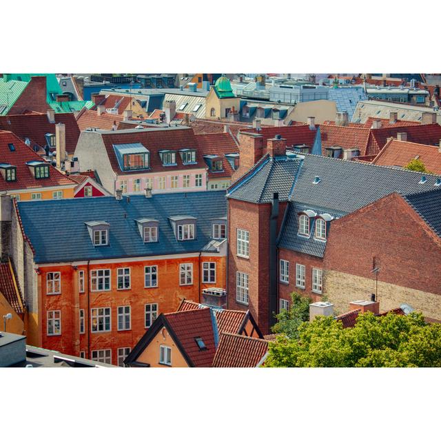 Cityscape Of Copenhagen by Birute - Wrapped Canvas Print Latitude Run Size: 81cm H x 122cm W on Productcaster.