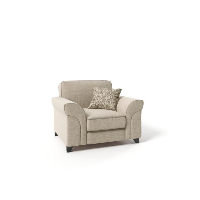 Forthill Upholstered Armchair Ophelia & Co. Upholstery Colour: Beige on Productcaster.