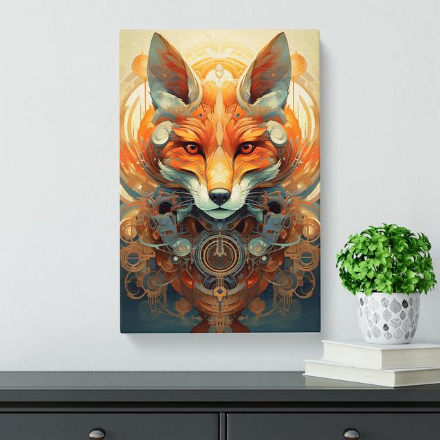 Fox Futurism - Print Alpen Home Size: 60cm H x 40cm W x 3cm D on Productcaster.