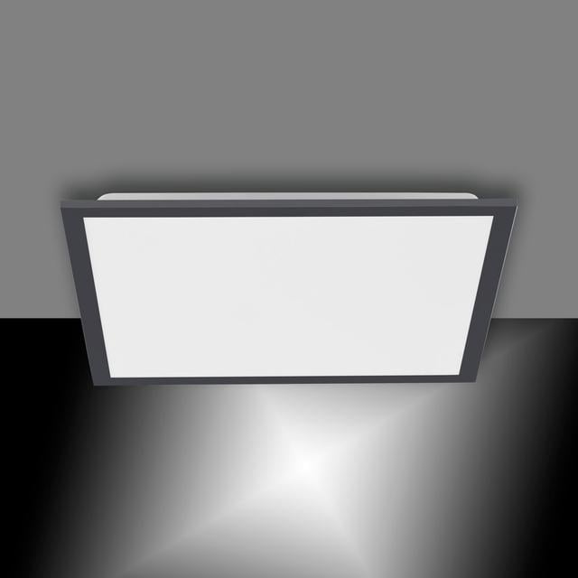 Frethi 1-Light LED Flush Mount Latitude Run Size: 7 cm H x 45 cm W x 45 cm D on Productcaster.