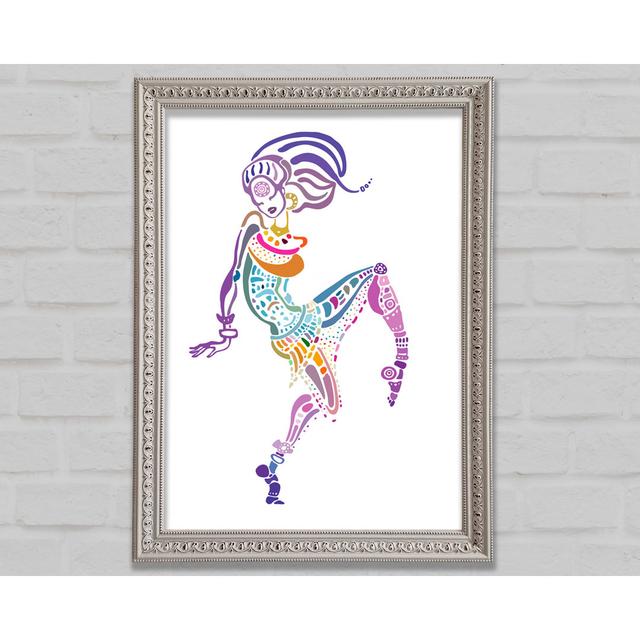 Contemporary Movement 6 - Single Picture Frame Art Prints Bright Star Size: 118.9cm H x 84.1cm W x 3cm D on Productcaster.