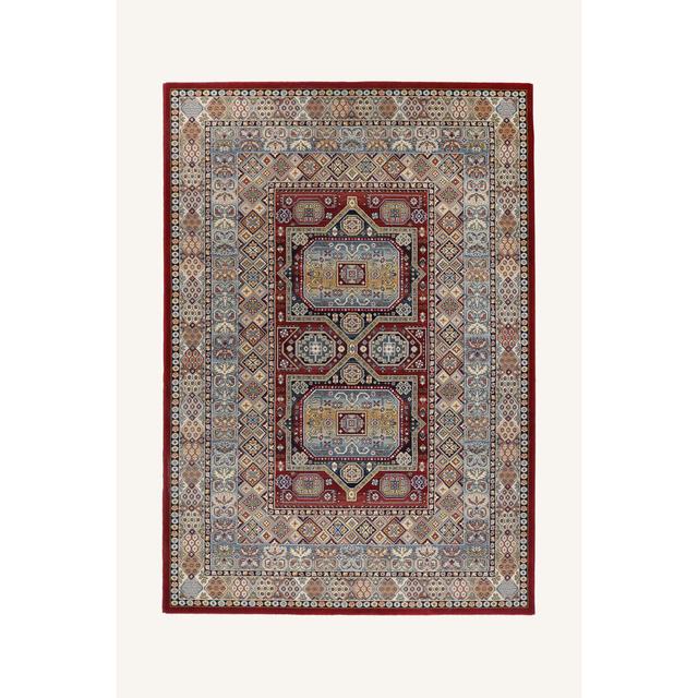 Ashanna Brown/Red Rug Latitude Vive Rug Size: Rectangle 160 x 230cm on Productcaster.