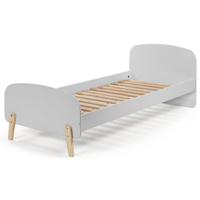 Einzelbett Kiddy, 90 x 200 cm Vipack Farbe: Hellgrau on Productcaster.